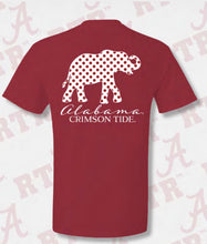 Load image into Gallery viewer, POLKA DOT ELEPHANT - CRIMSON
