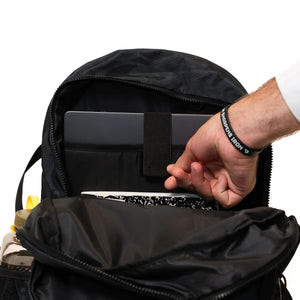 BURLEBO BLACK CAMO BACKPACK