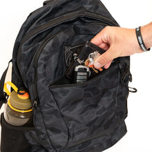 Load image into Gallery viewer, BURLEBO BLACK CAMO BACKPACK
