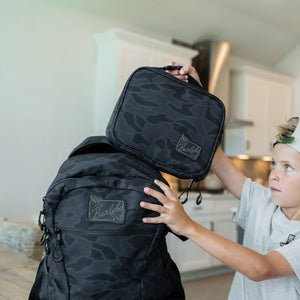BURLEBO BLACK CAMO BACKPACK