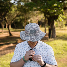 Load image into Gallery viewer, BURLEBO BUCKET HAT-FLYING B - CLASSIC DEER CAMO
