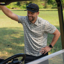 Load image into Gallery viewer, BURLEBO PERFORMANCE POLO - FLYING DUCK GREEN
