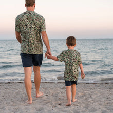 Load image into Gallery viewer, BURLEBO YOUTH SHORT SLEEVE TEE - RETRO DUCK CAMO
