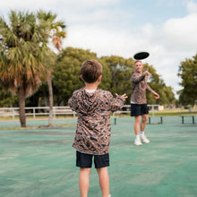 Load image into Gallery viewer, YOUTH BURLEBO PERFORMANCE HOODIE - GAUGE CAMO
