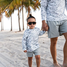 Load image into Gallery viewer, BURLEBO YOUTH PERFORMANCE HOODIE - WHITE CAMO
