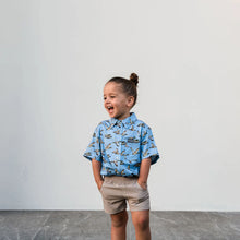 Load image into Gallery viewer, BURLEBO YOUTH EVERYDAY SHORT - COBBLESTONE KHAKI
