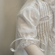 Load image into Gallery viewer, LYDIA WHITE CHRISTENING GOWN

