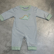 Load image into Gallery viewer, BOYS DINOSAUR APPLIQUE ROMPER
