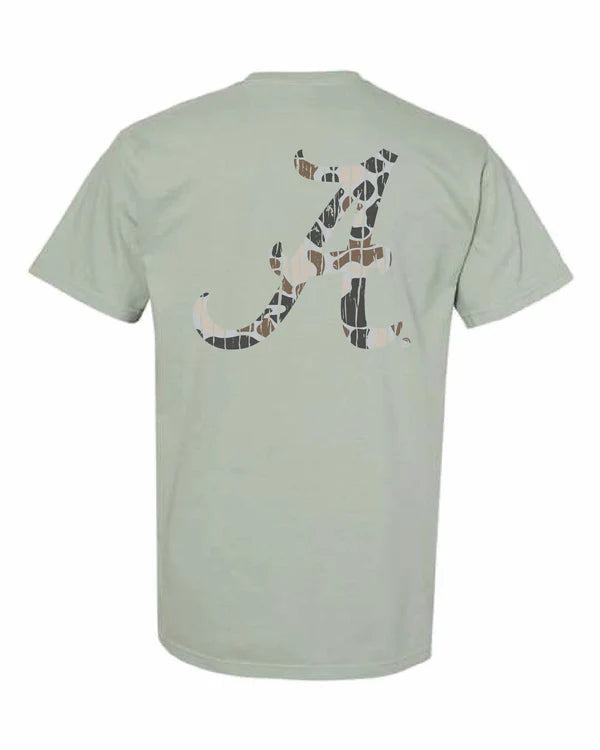 ALABAMA CAMO SCRIPT A TEE