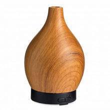 Load image into Gallery viewer, CANDLE WARMERS ULTRASONIC ESSENTIAL OIL DIFFUSER WOODGRAIN VASE

