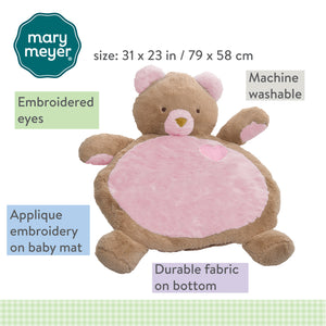PINK BEAR BABY MAT