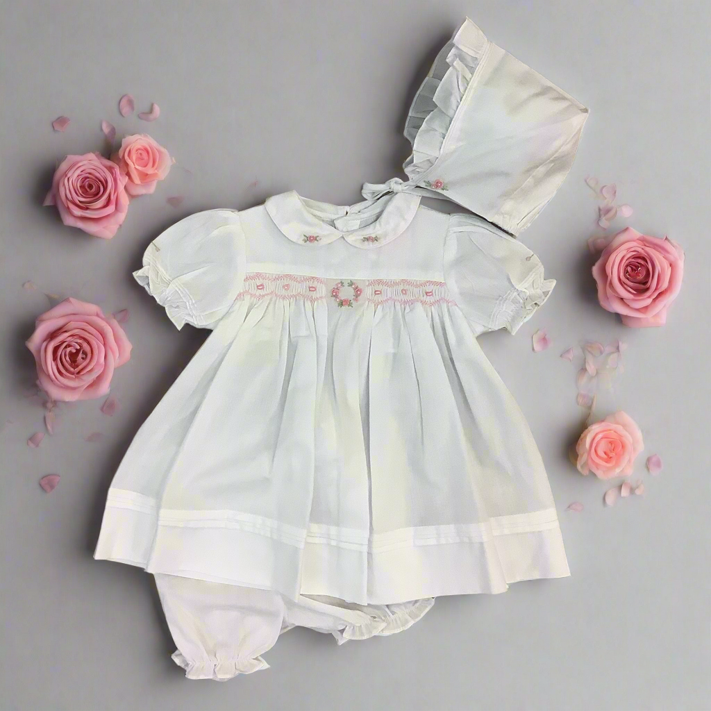 ROSALIE SMOCKED DRESS