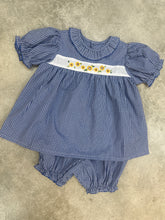 Load image into Gallery viewer, TODDLER BLOOMER SET - SUNFLOWER
