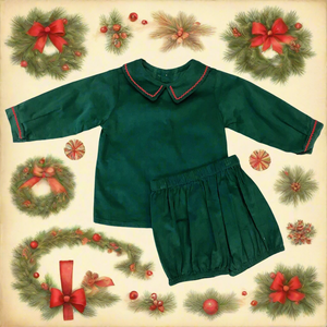 CHRISTMAS FOREST SHORT SET