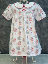 Load image into Gallery viewer, TEDDY BEAR TEA BETTY BOW DRESS
