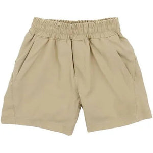 PROPERLY TIED COURT SHORT - KHAKI