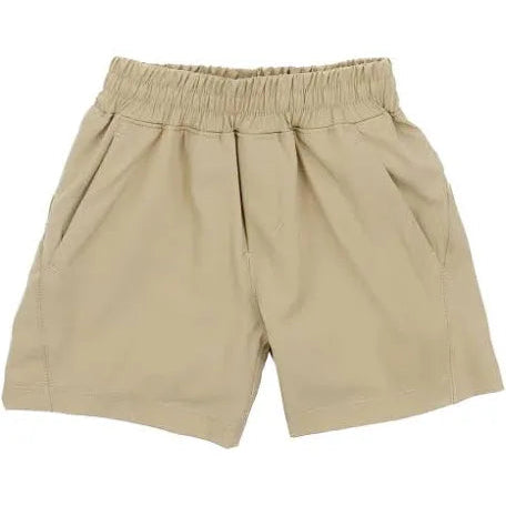 PROPERLY TIED COURT SHORT - KHAKI