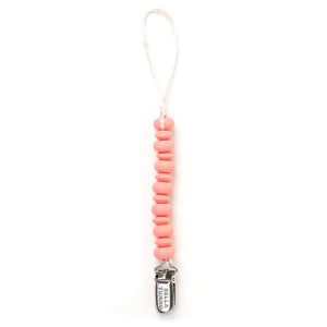 SILICONE BEADED PACIFIER CLIP