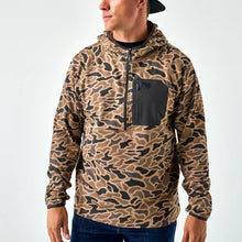 Load image into Gallery viewer, BURLEBO ADULT BLAZE TECH QUARTER ZIP - GAUGE CAMO
