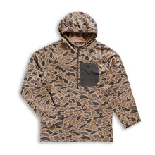 Load image into Gallery viewer, BURLEBO ADULT BLAZE TECH QUARTER ZIP - GAUGE CAMO
