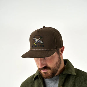 BURLEBO CAP - FLY BY BROWN