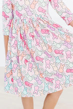Load image into Gallery viewer, HANGIN WITH MY PEEPS POCKET TWIRL DRESS
