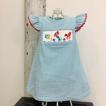 Load image into Gallery viewer, UNDER THE SEA SMOCKED DRESS
