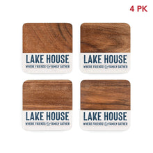 Load image into Gallery viewer, LAKE HOUSE 4 COASTER PACK
