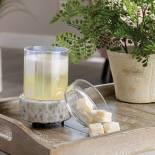 Load image into Gallery viewer, SWIRL GLASS WAX WARMER
