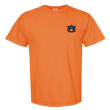 Load image into Gallery viewer, AUBURN CAMO LOGO T-SHIRT-ORANGE
