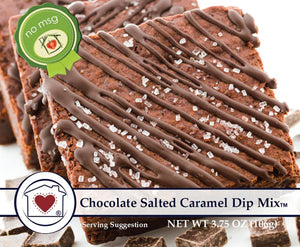 CHOCOLATE SALTED CARAMEL DIP MIX