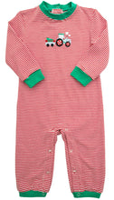 Load image into Gallery viewer, CHRISTMAS TRACTOR ROMPER
