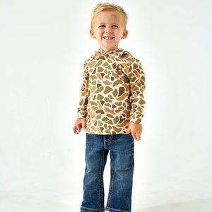 BURLEBO YOUTH THERMAL HOODIE - VENADO CAMO