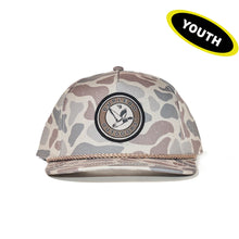 Load image into Gallery viewer, BURLEBO YOUTH CAP - CIRCLE MALLARD - CLASSIC DEER CAMO

