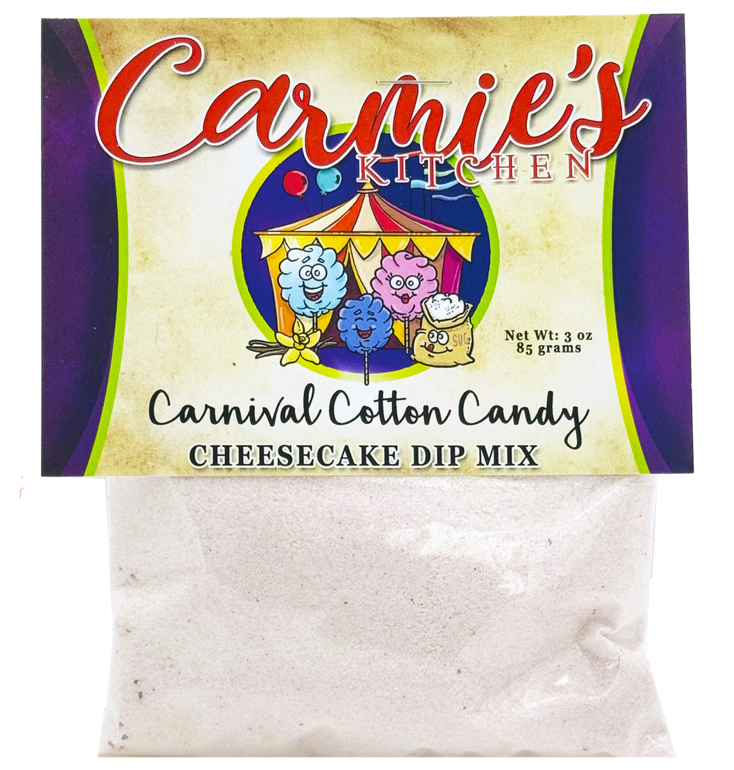 CARNIVAL COTTON CANDY CHEESECAKE DIP