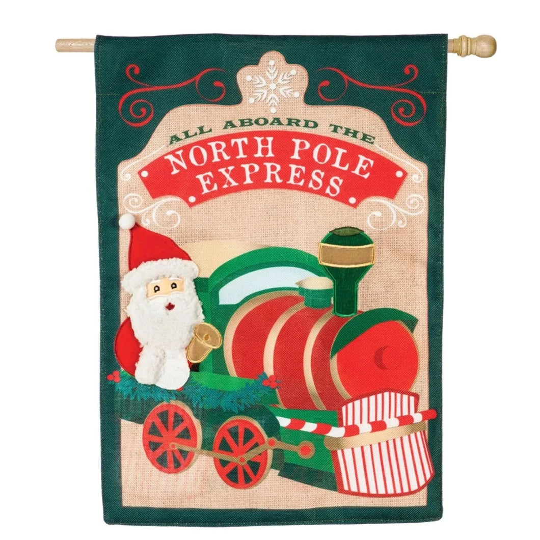 NORTH POLE EXPRESS - HOUSE FLAG
