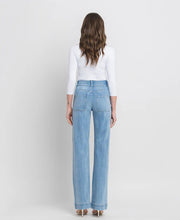 Load image into Gallery viewer, FLYING MONKEY VINTAGE FRONT PATCH POCKET FLARE JEANS
