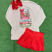 Load image into Gallery viewer, COURT SKORT - RED

