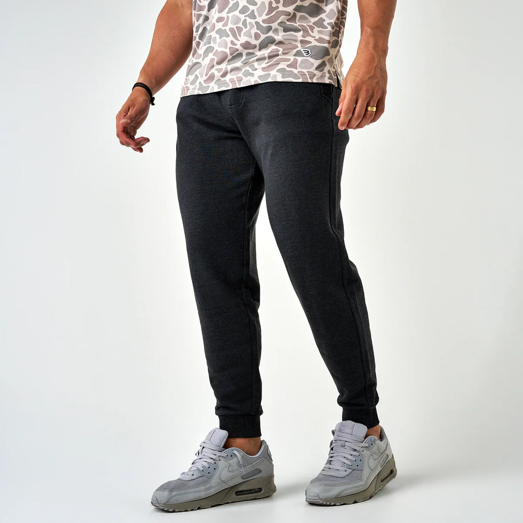 BURLEBO ADULT FLEECE JOGGER - BLACK
