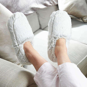 WARMIES SLIPPERS - GRAY MARSHMALLOW