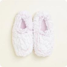 Load image into Gallery viewer, WARMIES SLIPPERS - LAVENDER MARSHMALLOW
