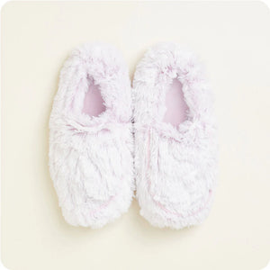 WARMIES SLIPPERS - LAVENDER MARSHMALLOW