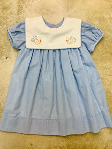 Blue Turkey Dress