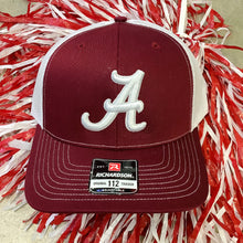 Load image into Gallery viewer, ALABAMA SCRIPT A CRIMSON/WHITE
