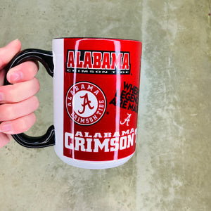 UNIVERSITY ALABAMA MEDLEY MUG