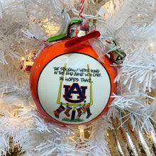 Load image into Gallery viewer, AUBURN UNIVERSITY STOCKING ORNAMENT
