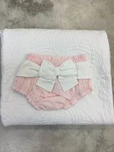 Load image into Gallery viewer, PINK BOW DIAPER COVER
