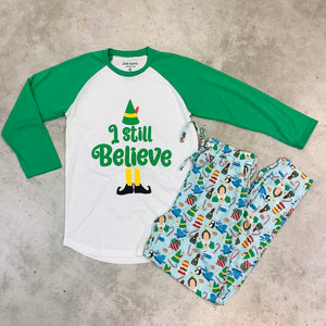 I STILL BELIEVE L/S JAMMIE SET