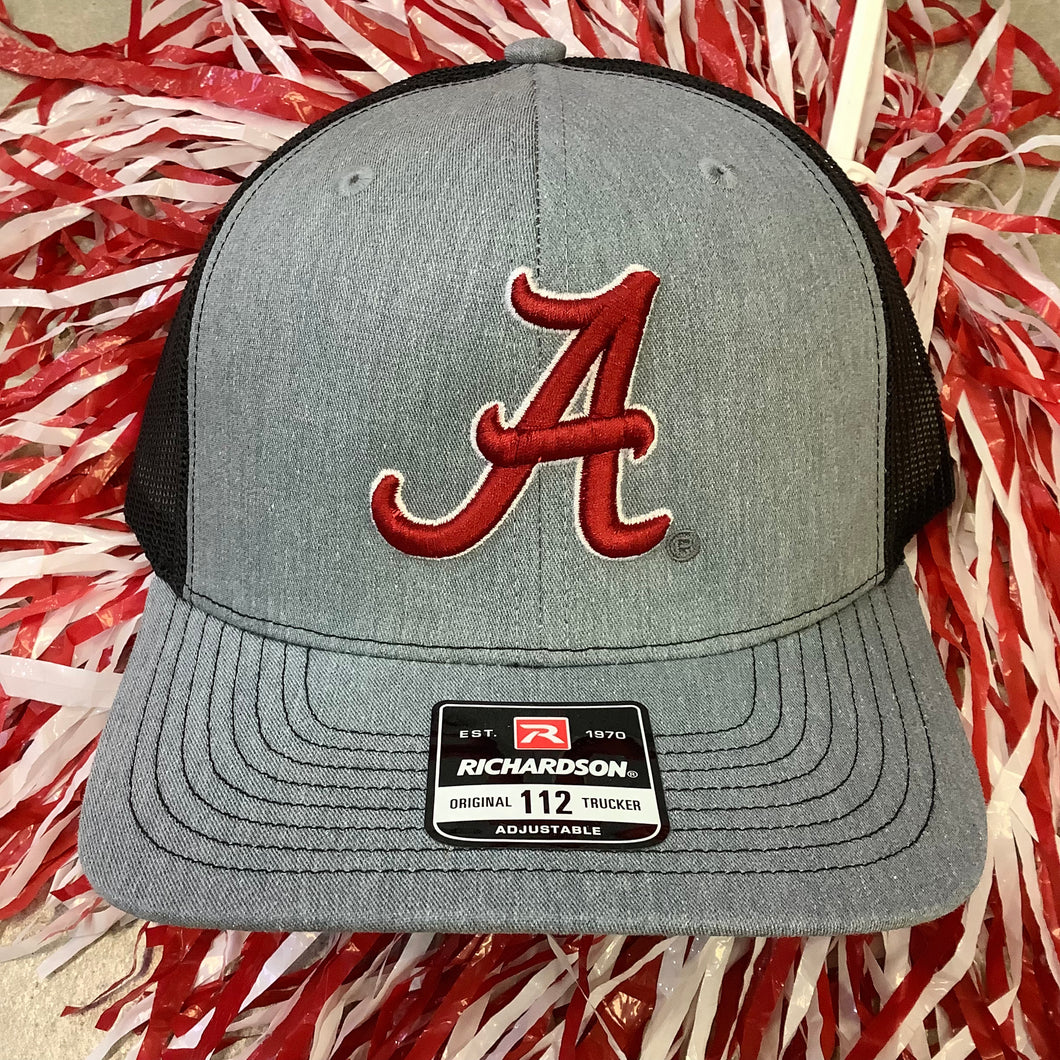 ALABAMA SCRIPT A GRAY/BLACK