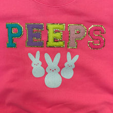 Load image into Gallery viewer, PEEPS CHENILLE SWEATSHIRT- YOUTH
